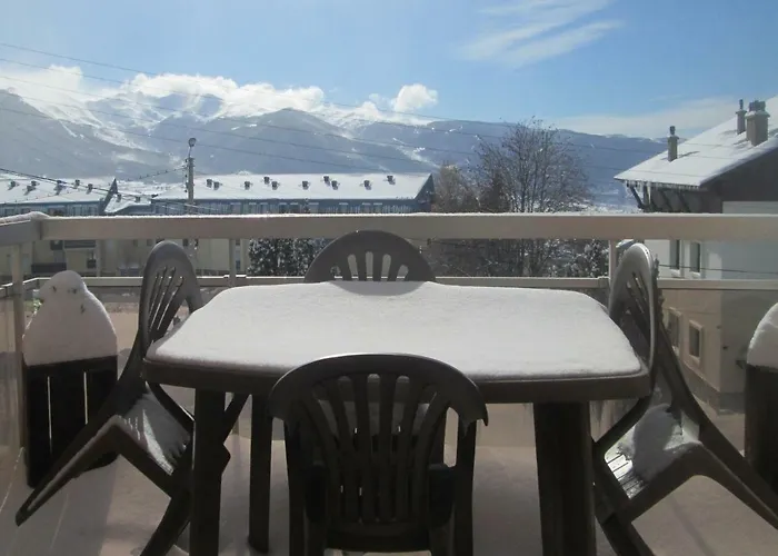 Appartamento Magnifique Cosy Style Campagne Avec Belle Terrasse Plein Sud Vue Sur La Chaîne Des Pyrénées - A Quelques Minutes Du Centre Et Du Télécabine Font-Romeu-Odeillo-Via